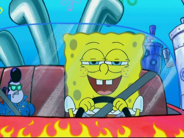 SpongeBuddy Mania - SpongeBob Episode - The Hot Shot