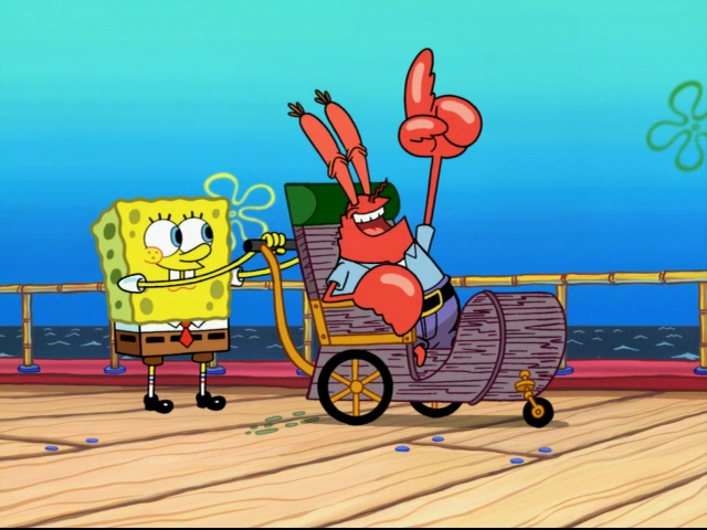 Mr Krabs Walking Sound Effect