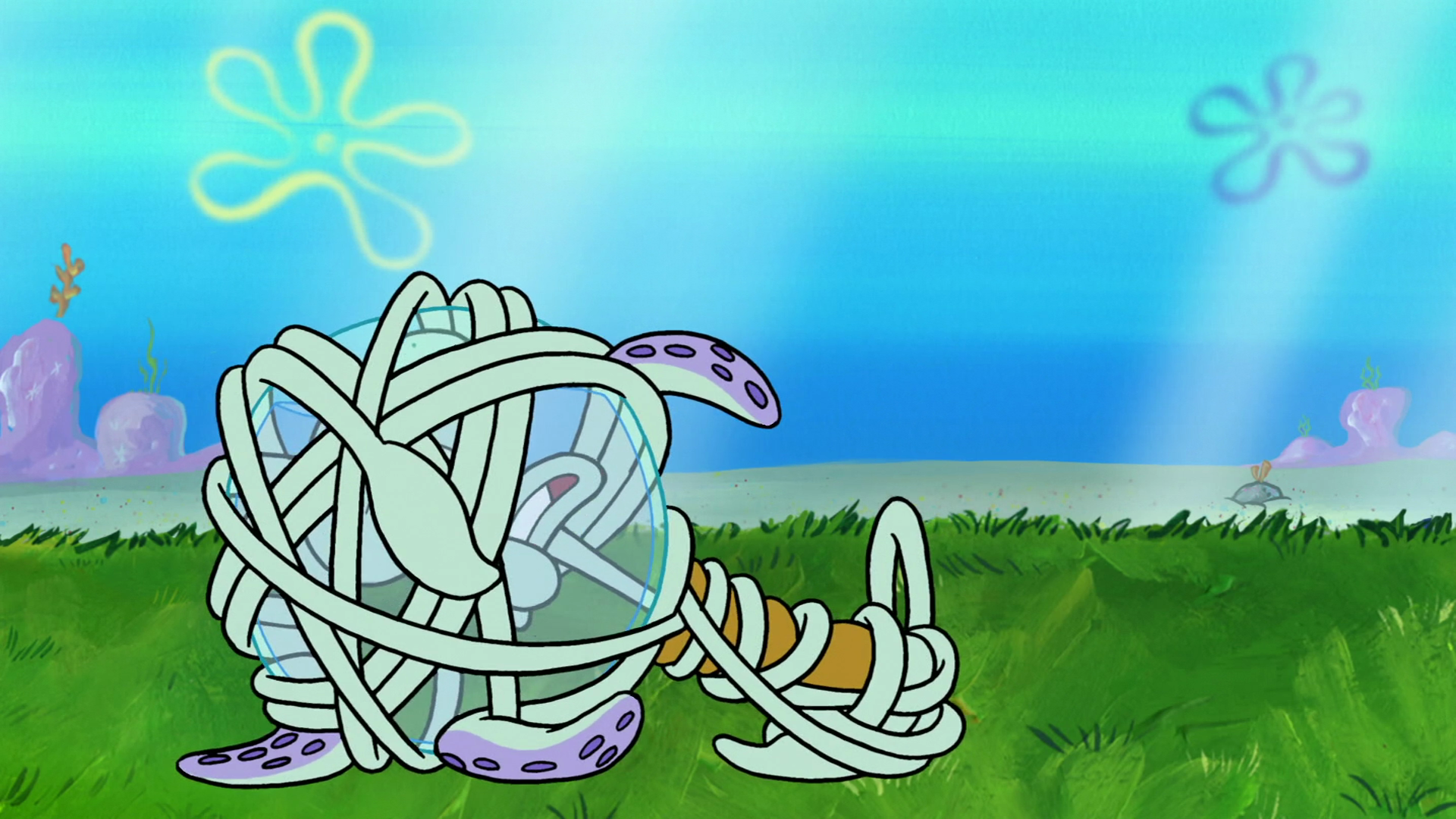 SpongeBuddy Mania SpongeBob Episode Squid Defense