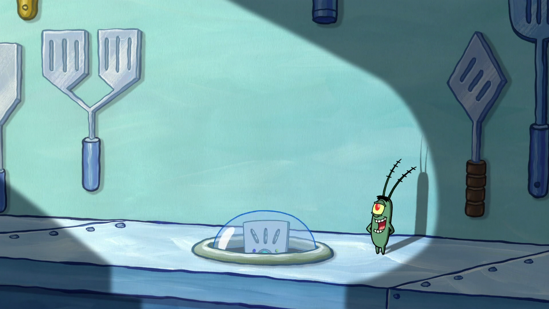 SpongeBuddy Mania SpongeBob Episode Evil Spatula