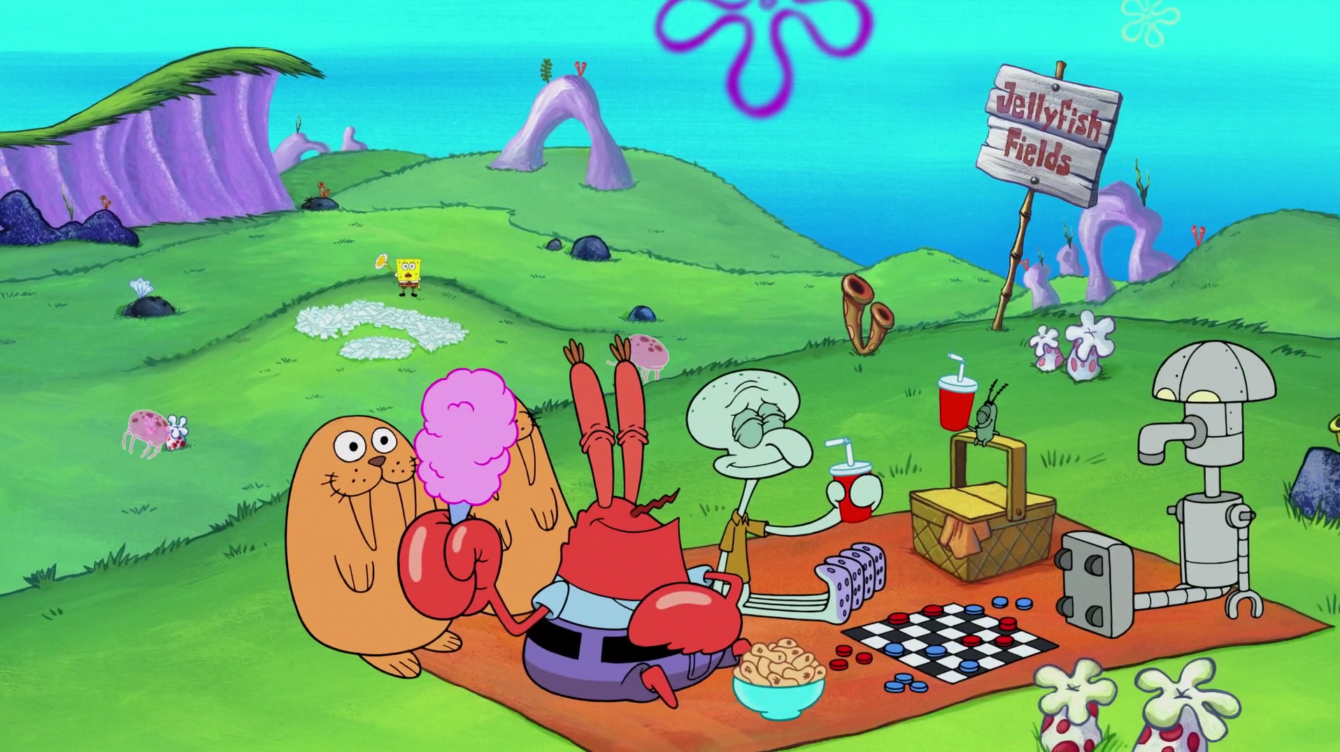 SpongeBuddy Mania SpongeBob Episode Company Picnic spongebuddy-mania-spongebob-episode-company-picnic