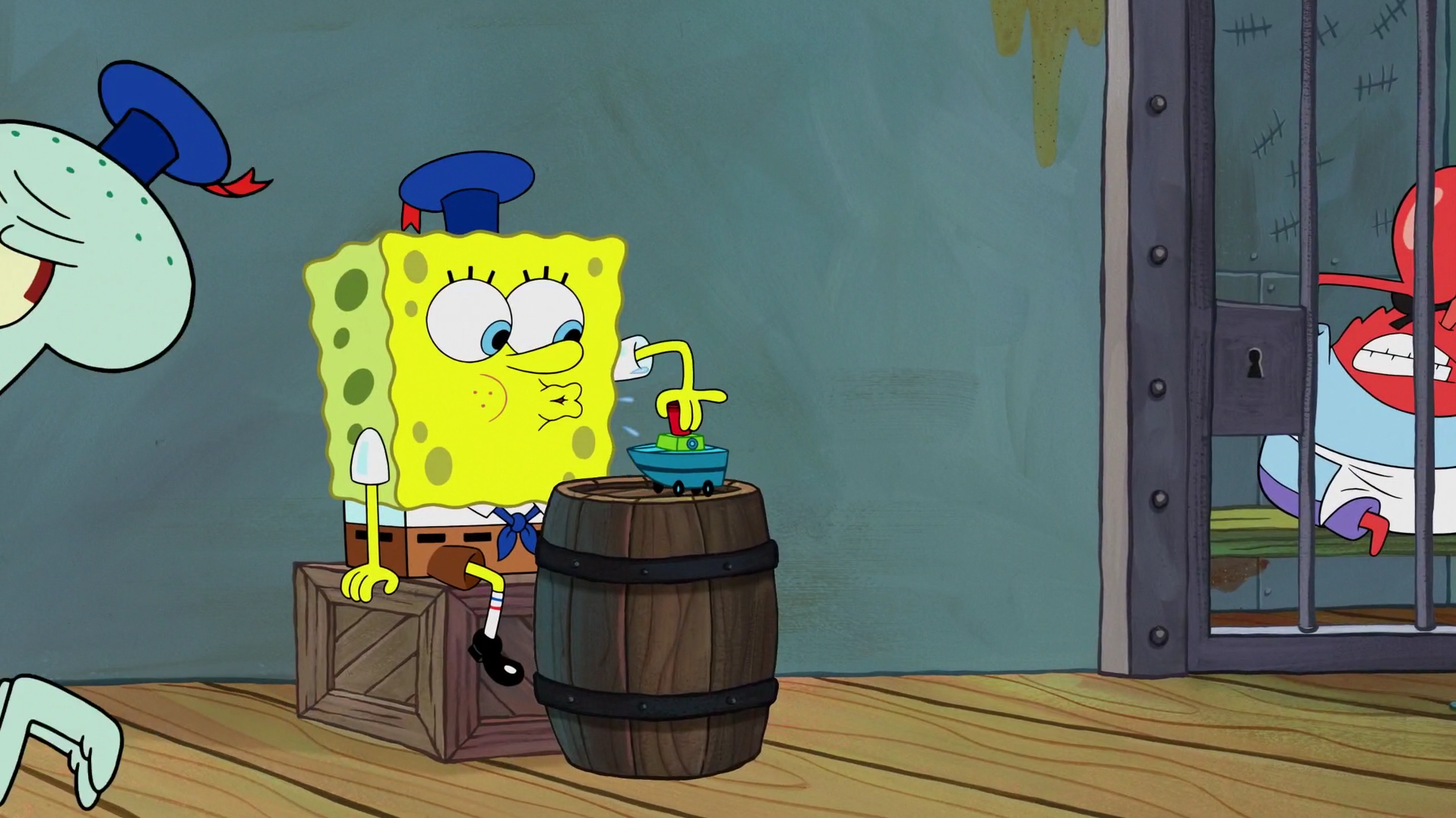 SpongeBuddy Mania - SpongeBob Episode - Pull Up A Barrel