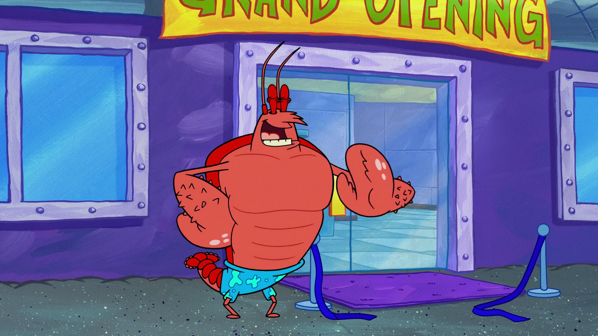 SpongeBuddy Mania SpongeBob Episode Larry's Gym