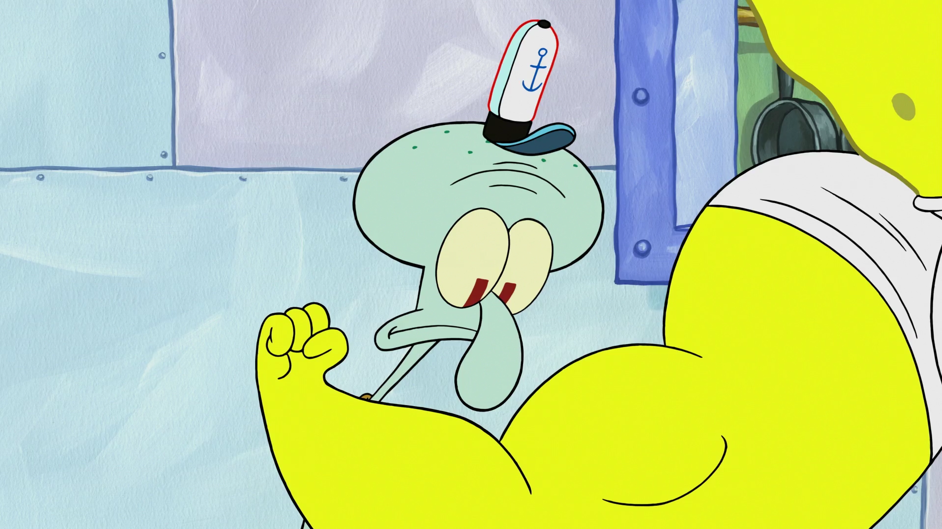 SpongeBuddy Mania - SpongeBob Episode - Larry's Gym