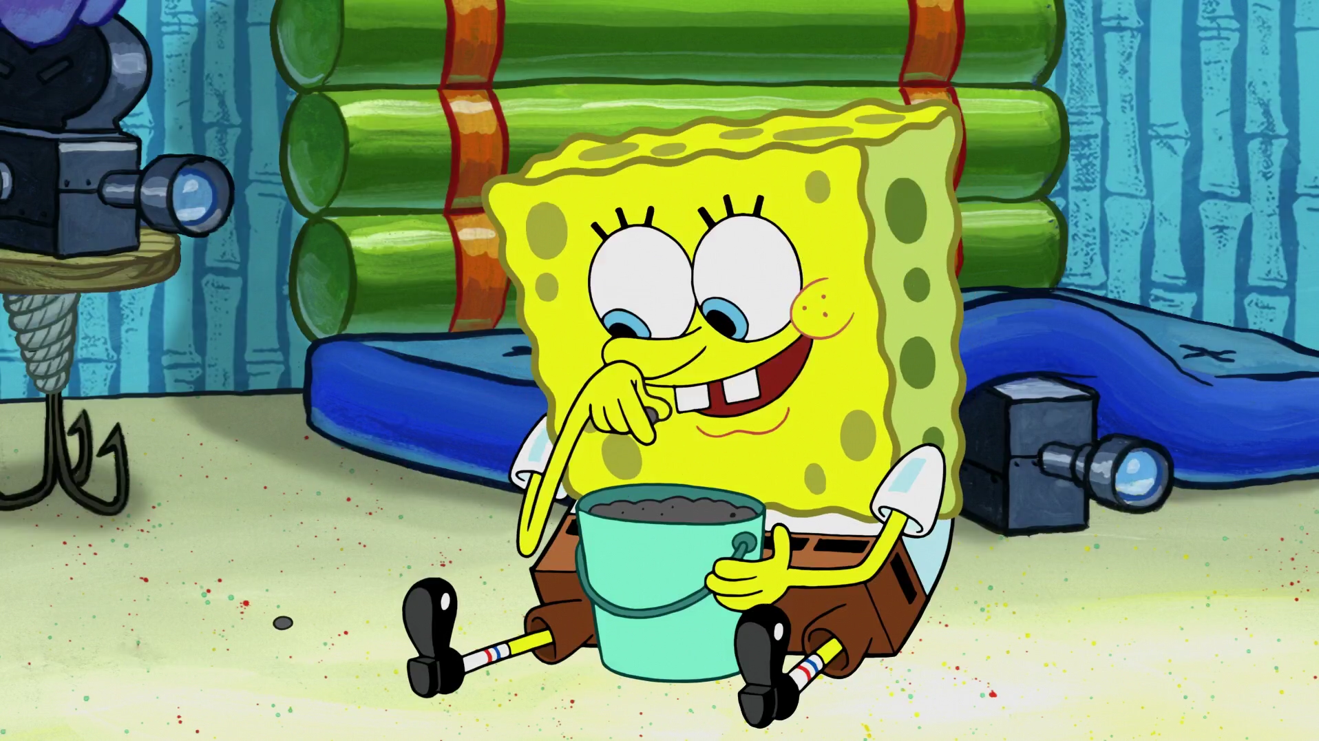 SpongeBuddy Mania SpongeBob Episode The Fish Bowl