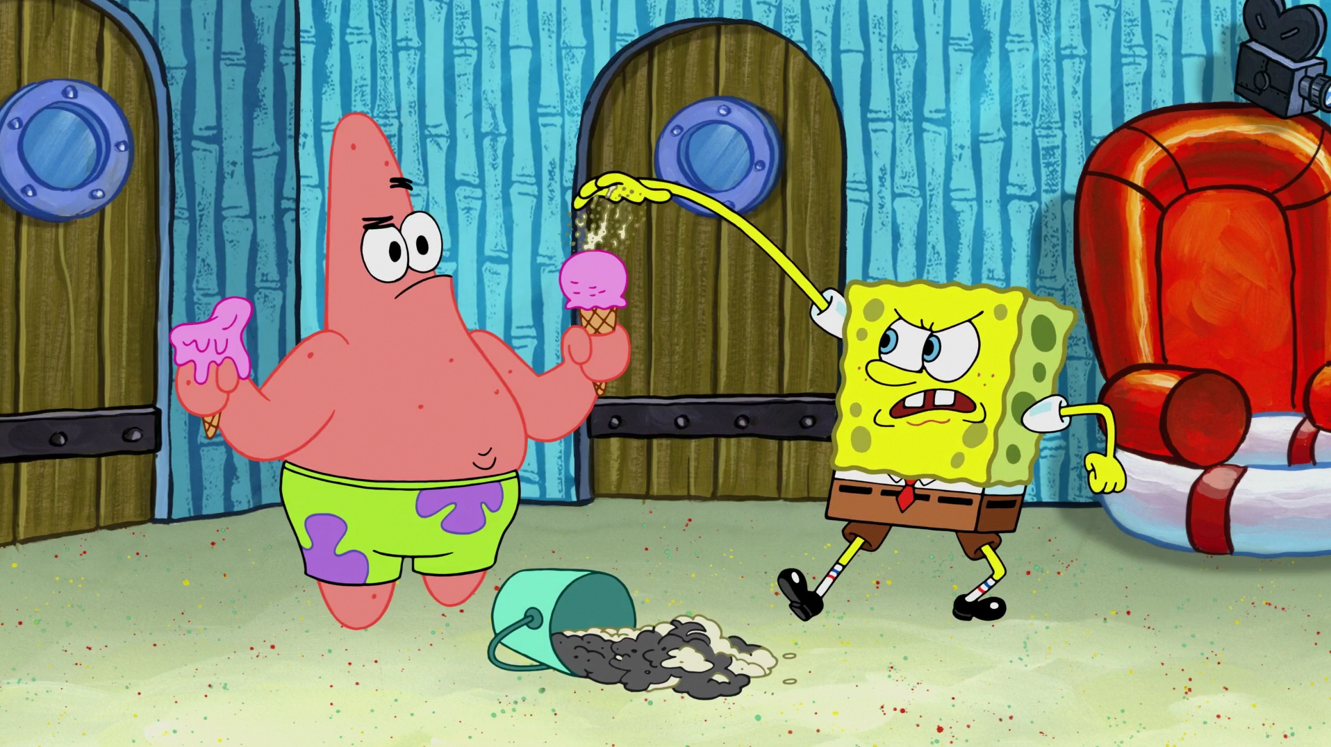 SpongeBuddy Mania SpongeBob Episode The Fish Bowl