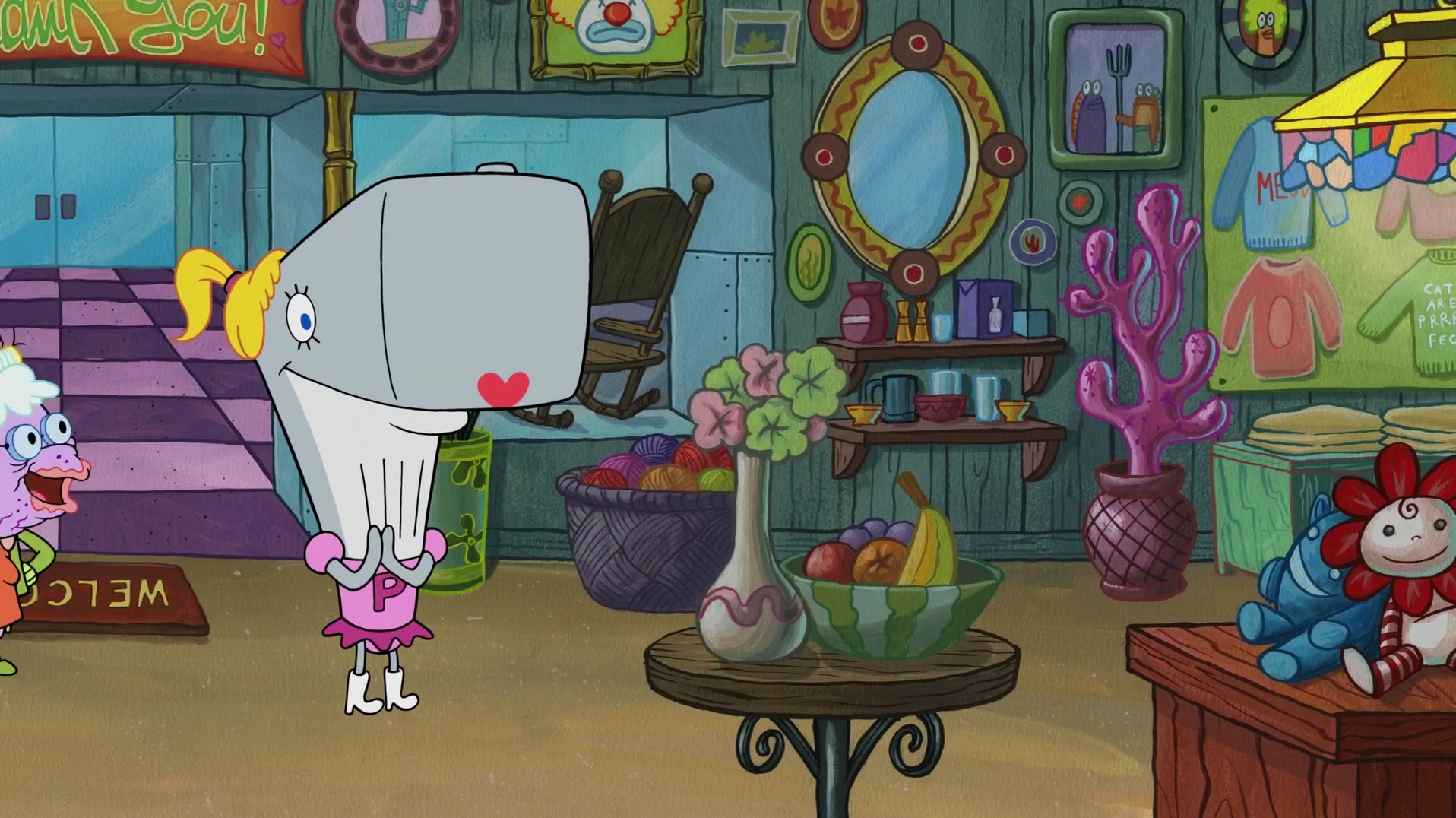 SpongeBuddy Mania SpongeBob Episode Mall Girl Pearl