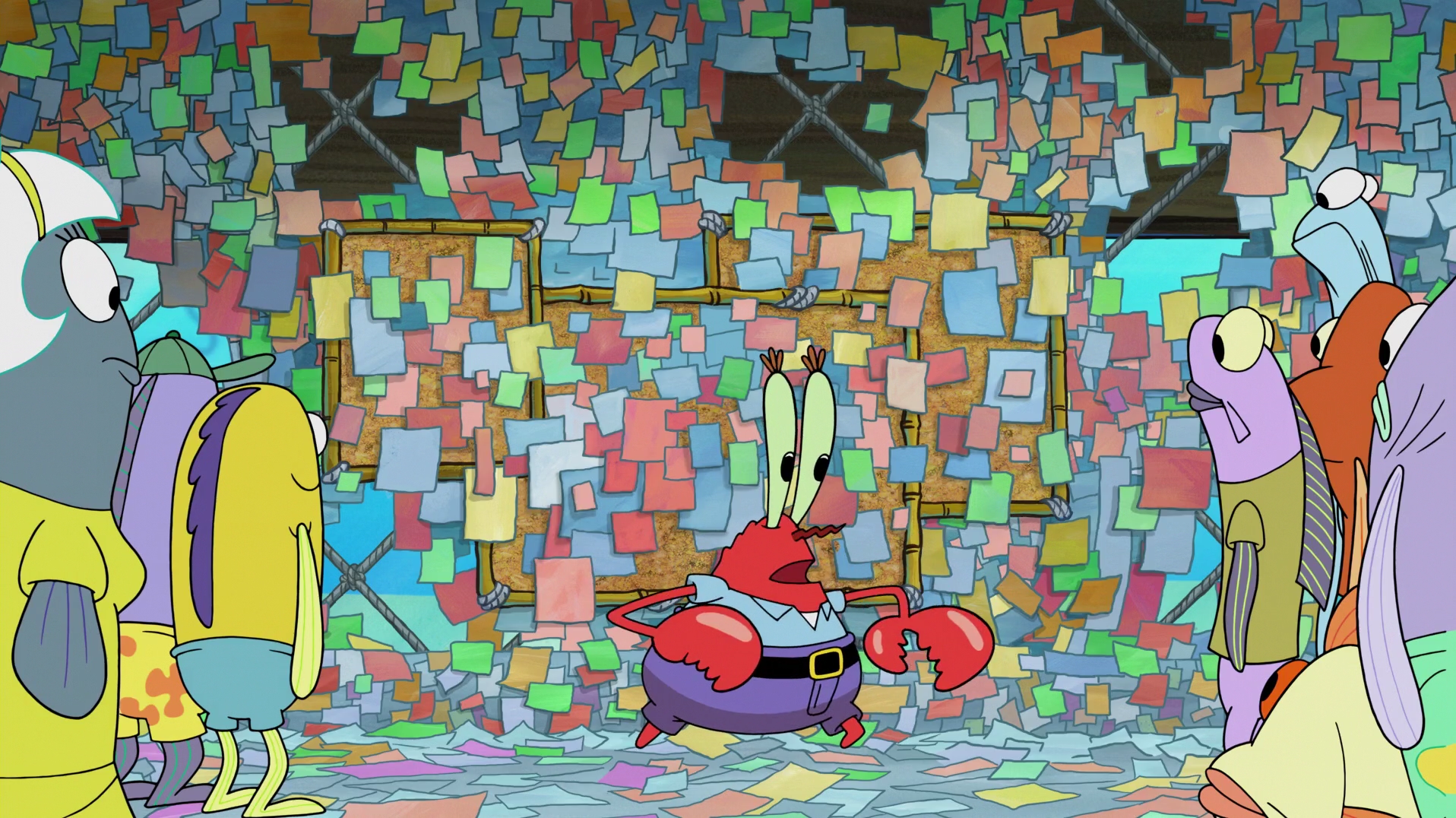 SpongeBuddy Mania SpongeBob Episode Bulletin Board