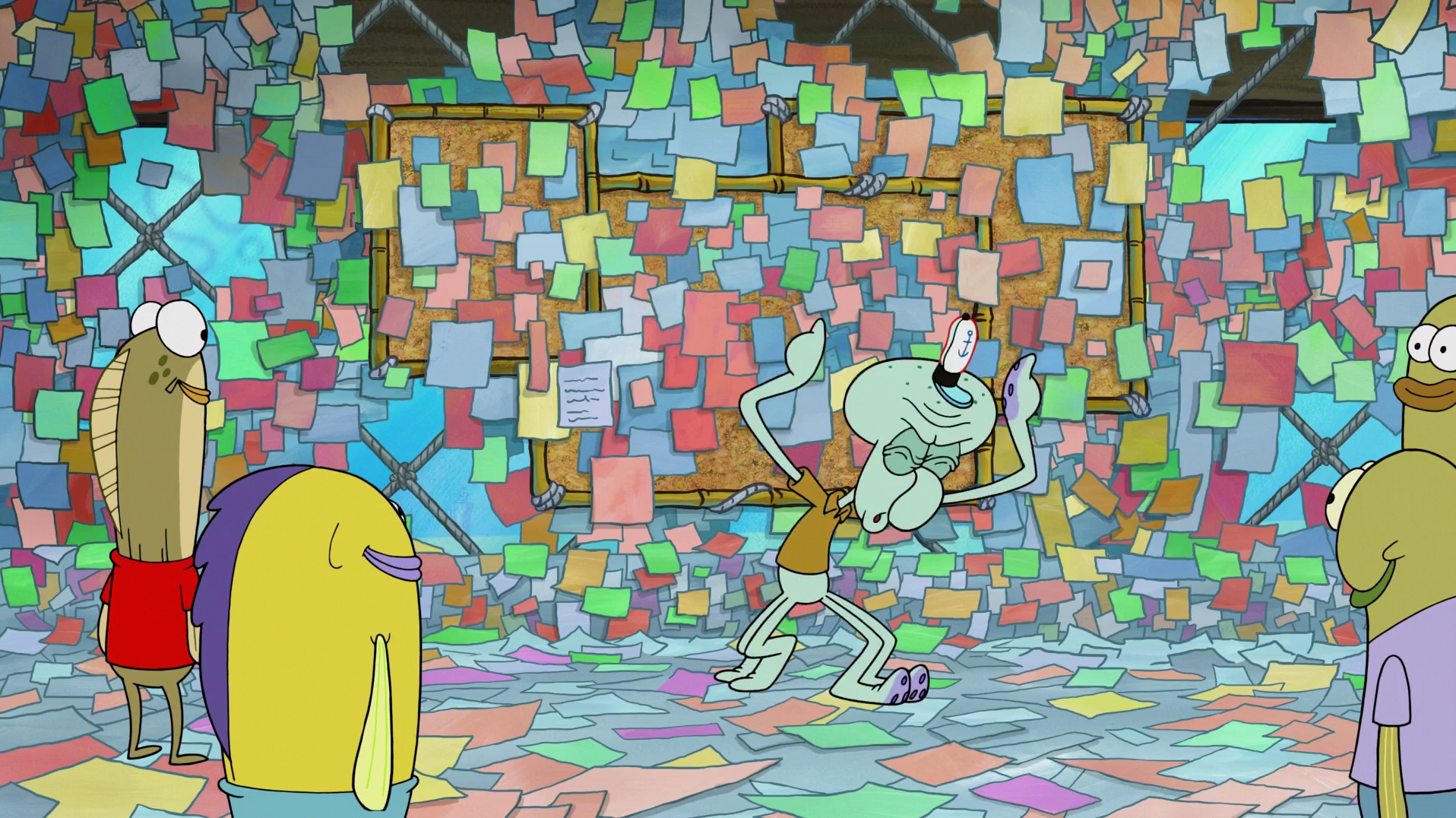 SpongeBuddy Mania SpongeBob Episode Bulletin Board