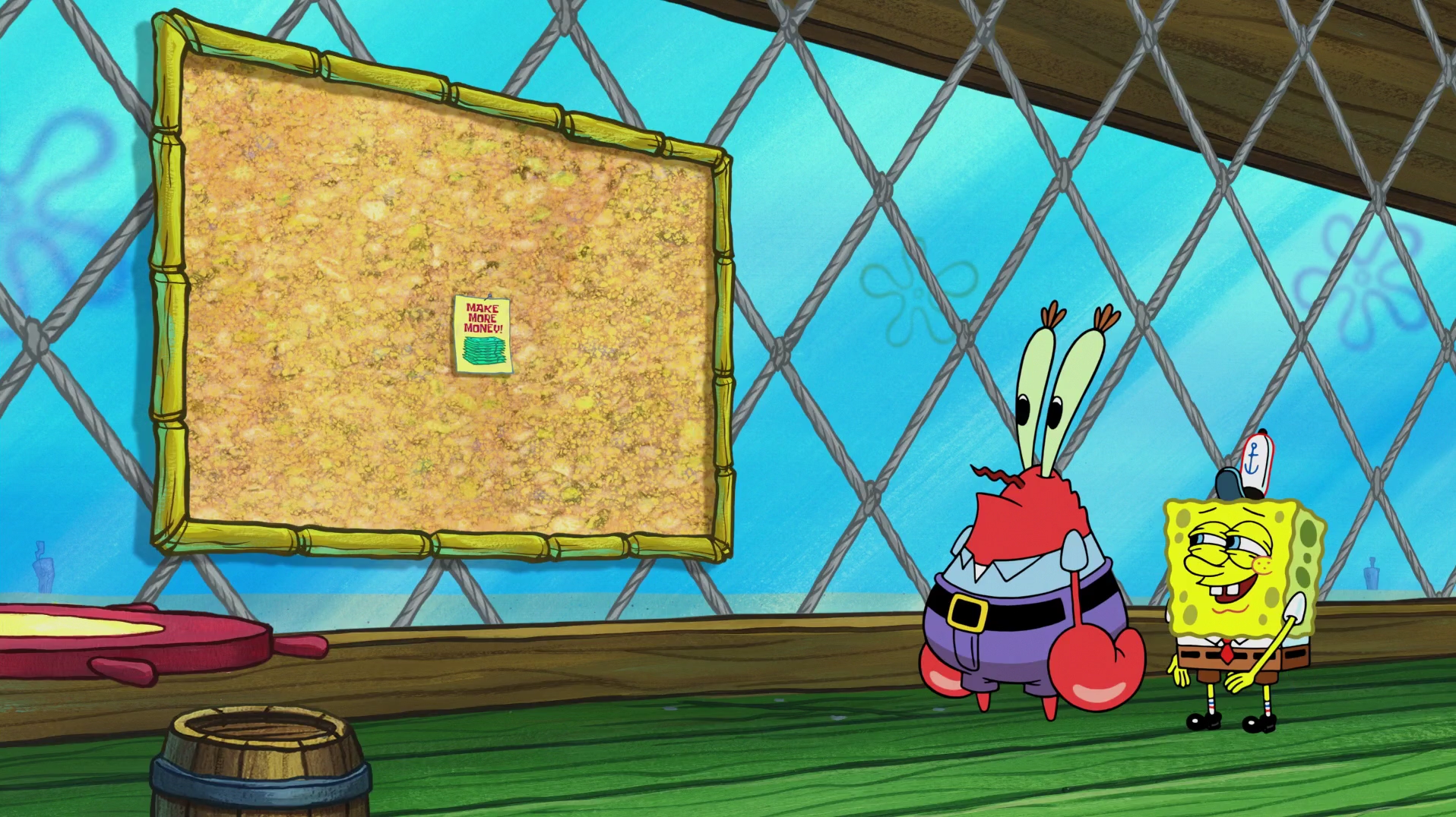 SpongeBuddy Mania SpongeBob Episode Bulletin Board