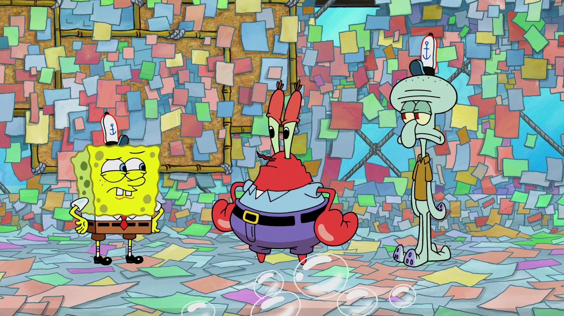 SpongeBuddy Mania SpongeBob Episode Bulletin Board