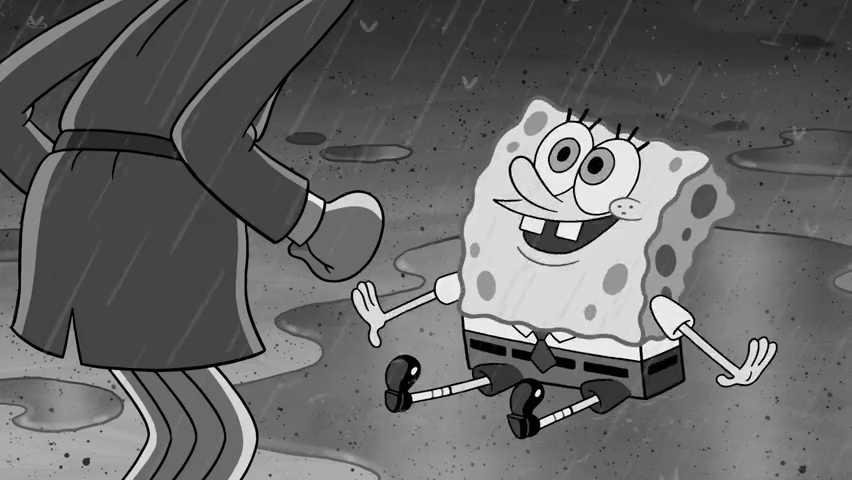 Squid Game Qui Est L'homme En Noir SpongeBuddy Mania - SpongeBob Episode - Squid Noir