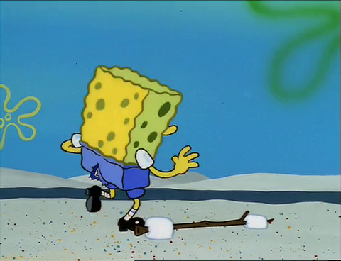 spongebob ripped pants