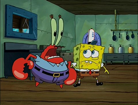 SpongeBuddy Mania - SpongeBob Episode - Born Again Krabs