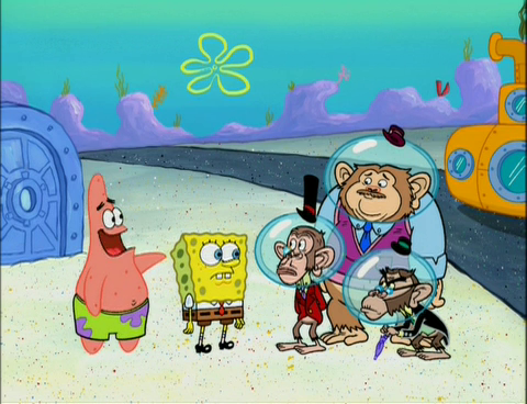 SpongeBuddy Mania - SpongeBob Episode - Chimps Ahoy