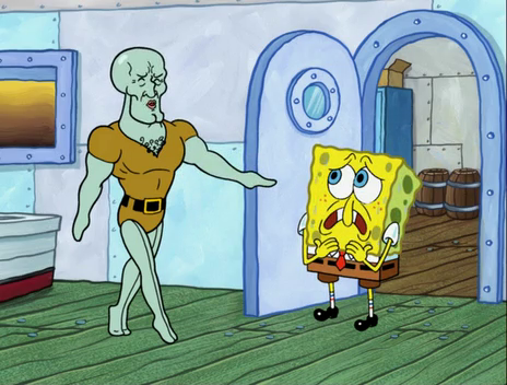 SpongeBuddy Mania - SpongeBob Episode - The Two Faces of Squidward