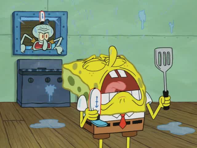SpongeBuddy Mania - SpongeBob Episode - A Day Without Tears