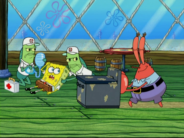 Exploding Krusty Dog SpongeBuddy Mania - SpongeBob Episode - Krusty Dogs