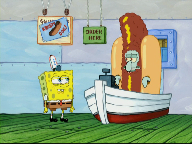Exploding Krusty Dog SpongeBuddy Mania - SpongeBob Episode - Krusty Dogs