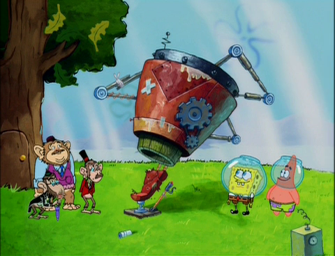 SpongeBuddy Mania - SpongeBob Episode - Chimps Ahoy