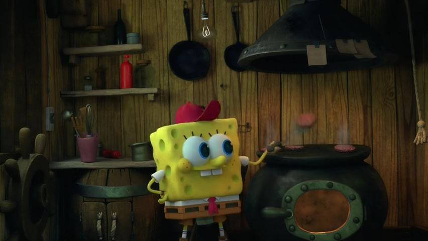 SpongeBuddy Mania Kamp Koral Episode Kitchen Sponge