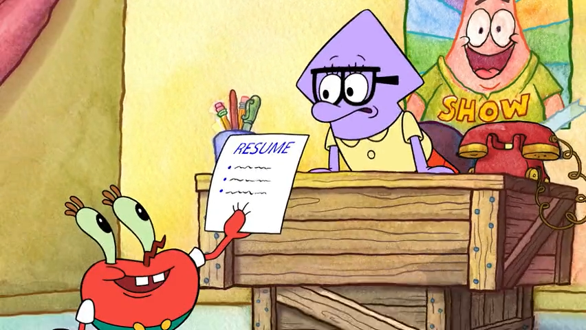 SpongeBuddy Mania - The Patrick Star Show Episode - Squidina's Little ...